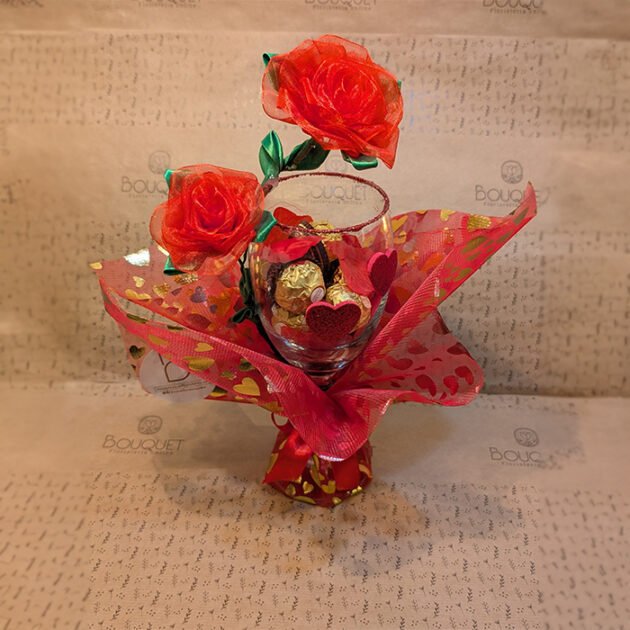 Bouquet Rosas Cristal